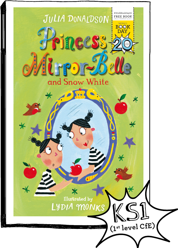 Celebrate World Book Day 2017 With A £1 Book 'princess - Princess Mirror-belle And Snow White (princess Mirror-belle) (725x967), Png Download