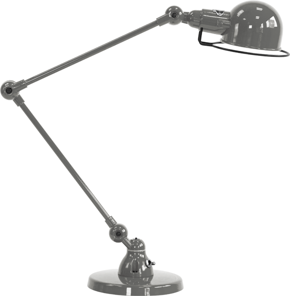 Signal Two Arm Desk Lamp By Jielde - Jielde Olive (596x609), Png Download