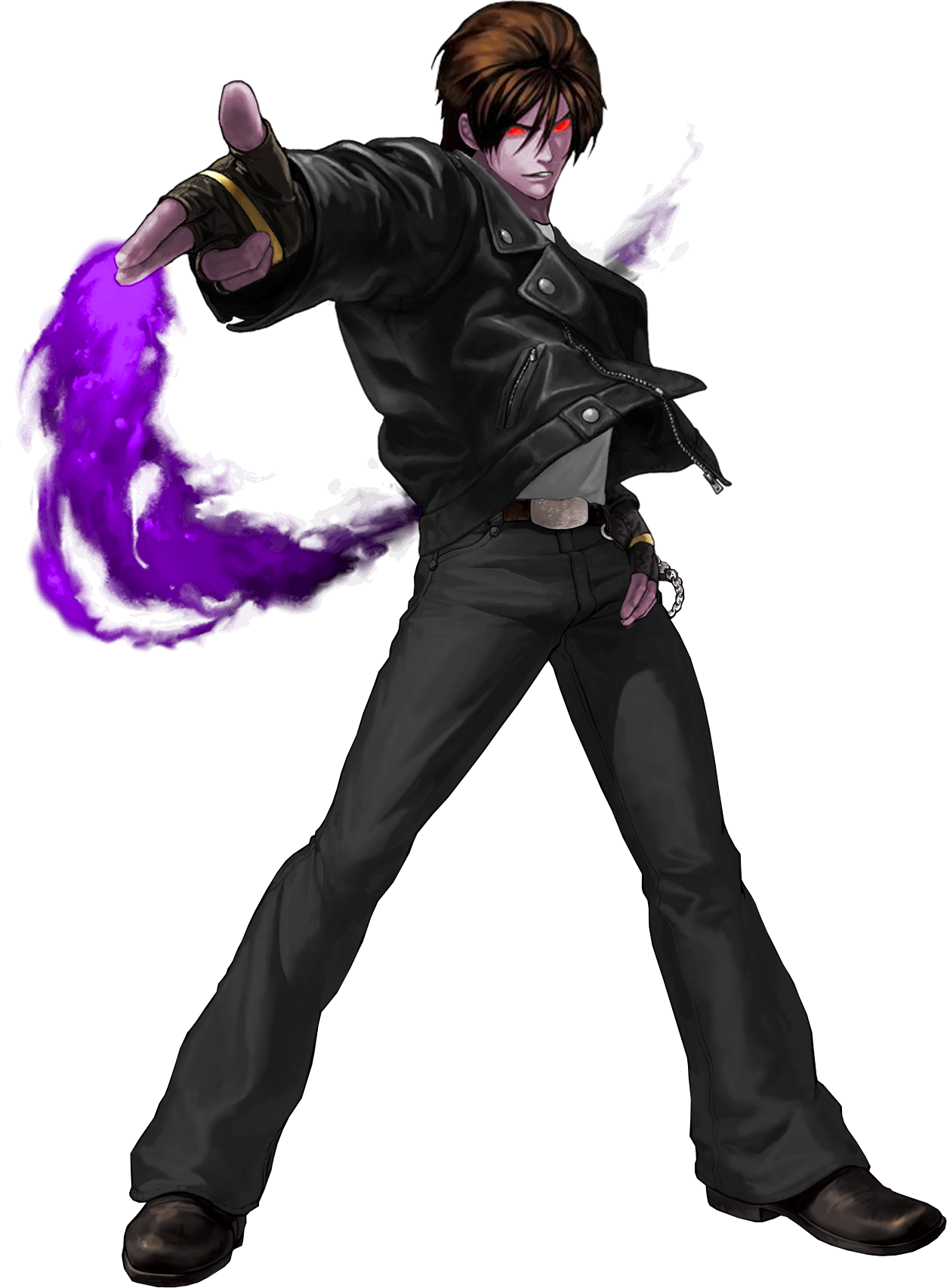 Orochi Kyo - King Of Fighters Orochi Kyo (1254x1706), Png Download