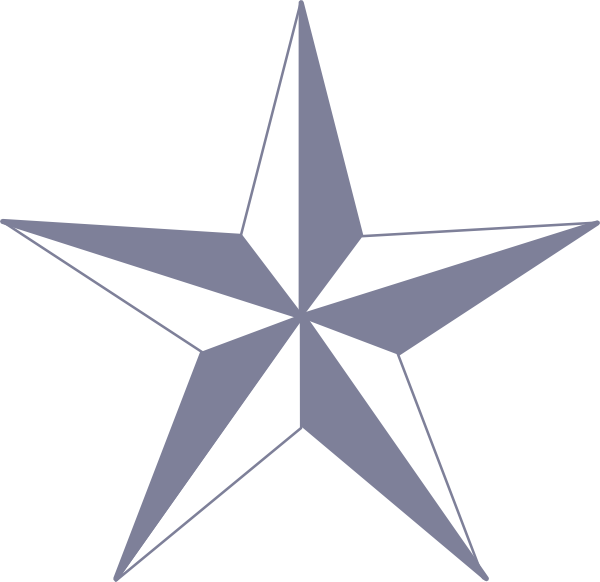 This Free Clip Arts Design Of Texas Star Png (600x582), Png Download