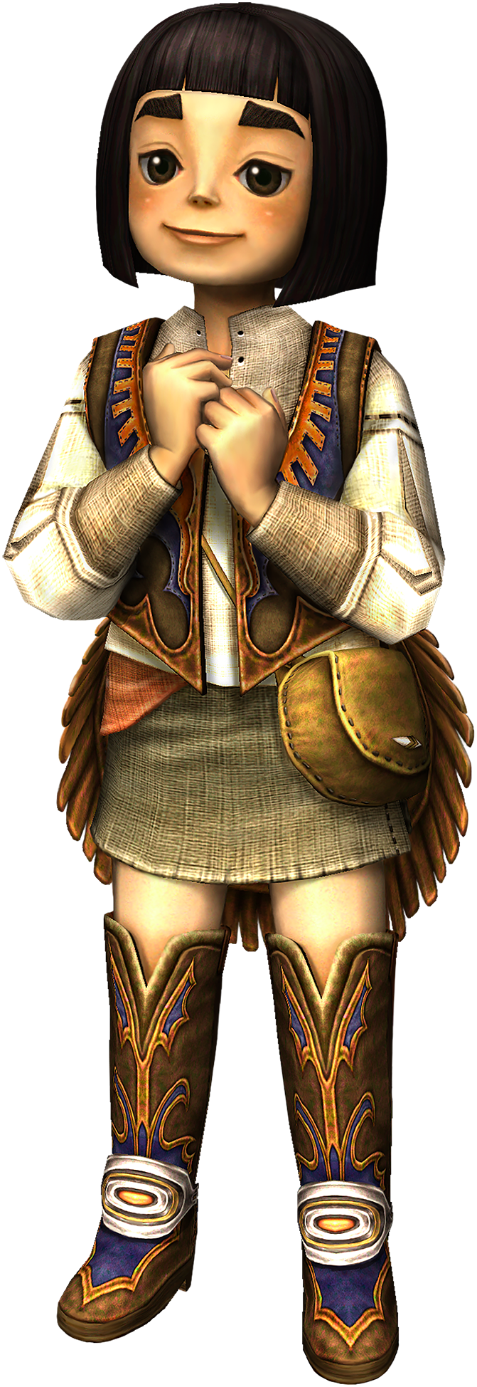 Daughter Luda ◊ - Zelda Twilight Princess Kids (671x1948), Png Download