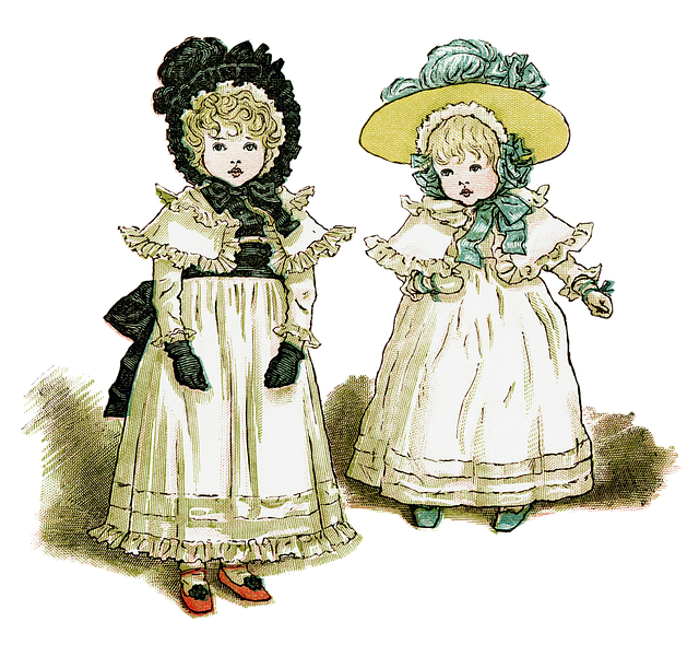 Vintage Children Illustrations (640x590), Png Download