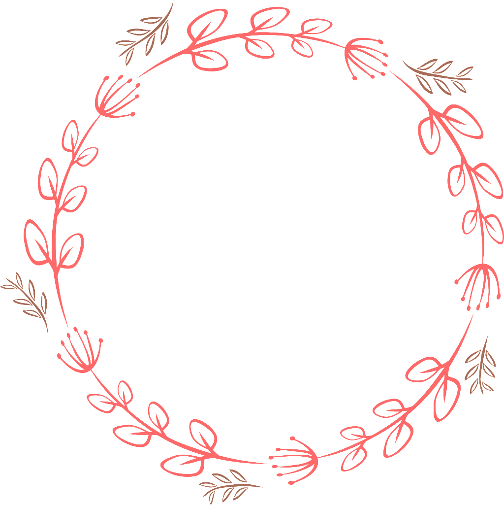 Red Line Garland Transparent Decorative - Portable Network Graphics (1024x1025), Png Download