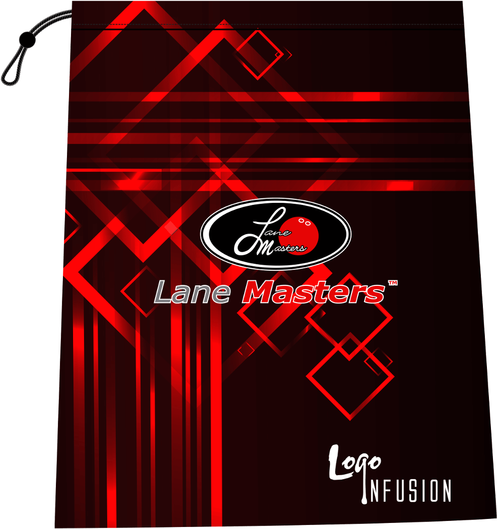 Lane Masters Red Lines - Shoe Bags (1100x1197), Png Download