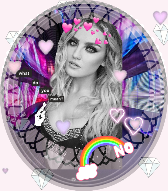 Perrieedwards Sticker - Little Mix (553x629), Png Download