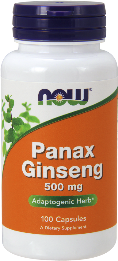 Panax Ginseng 500 Mg Capsules - Now Foods - Panax Ginseng 500 Mg. - 250 Capsules (420x880), Png Download