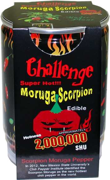 Moruga Scorpion Pepper Plant Can - Challenge Pepper Plant Trio - Ghost Chili, Scorpion (600x600), Png Download