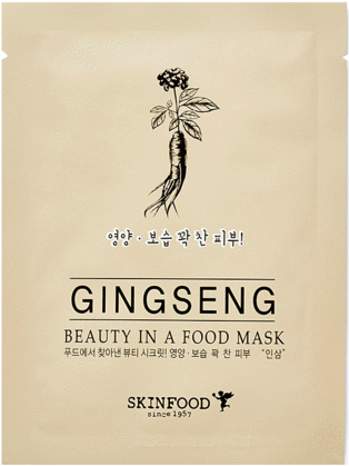 Skinfood Ginseng Sheet Mask (600x600), Png Download