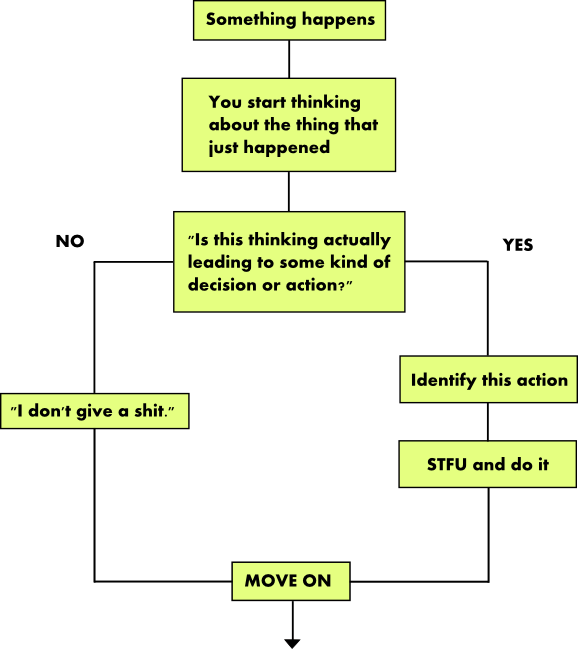 Flowchart About Not Giving A Shit - Not Give A Fuck Chart (578x649), Png Download