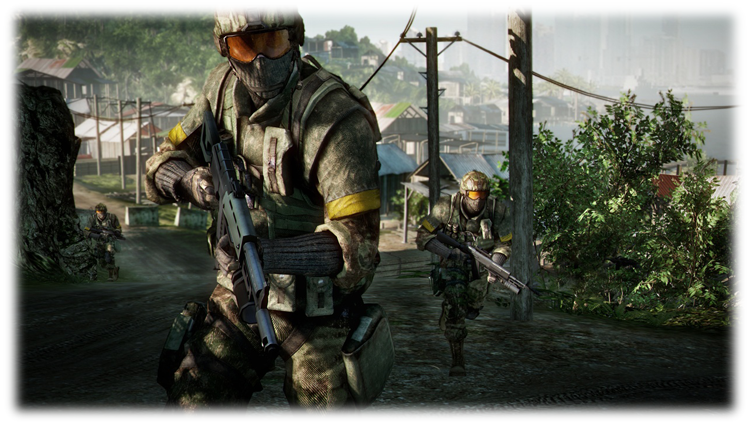 First-person Shooters Are A Dime A Dozen - Bad Company 2 Soldiers (750x422), Png Download