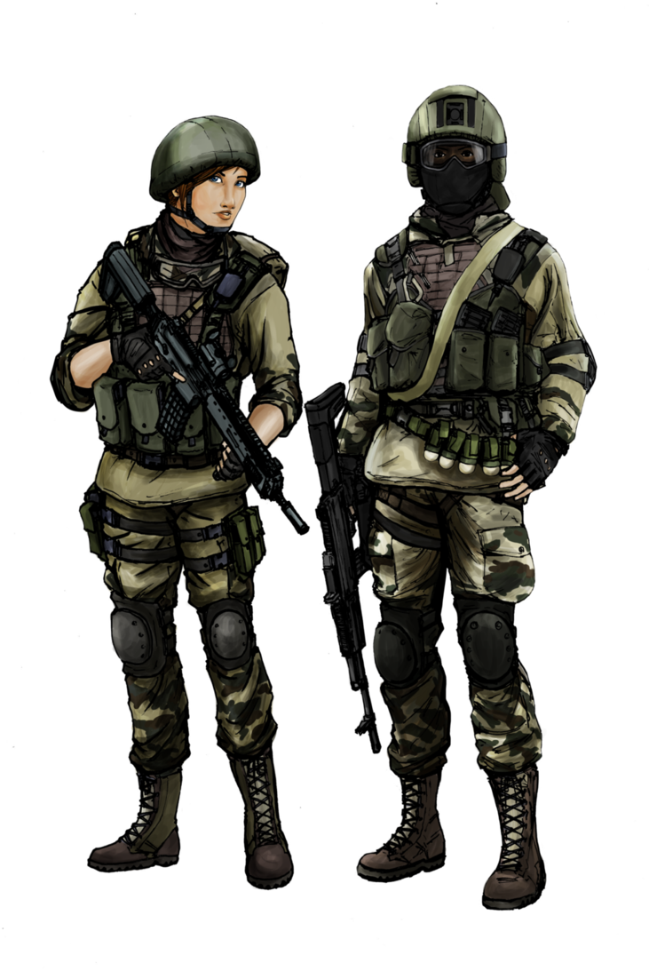 Artyom, From My Favorite Russian First-person Shooter - Battlefield Bad Company 2 Russian (731x1093), Png Download