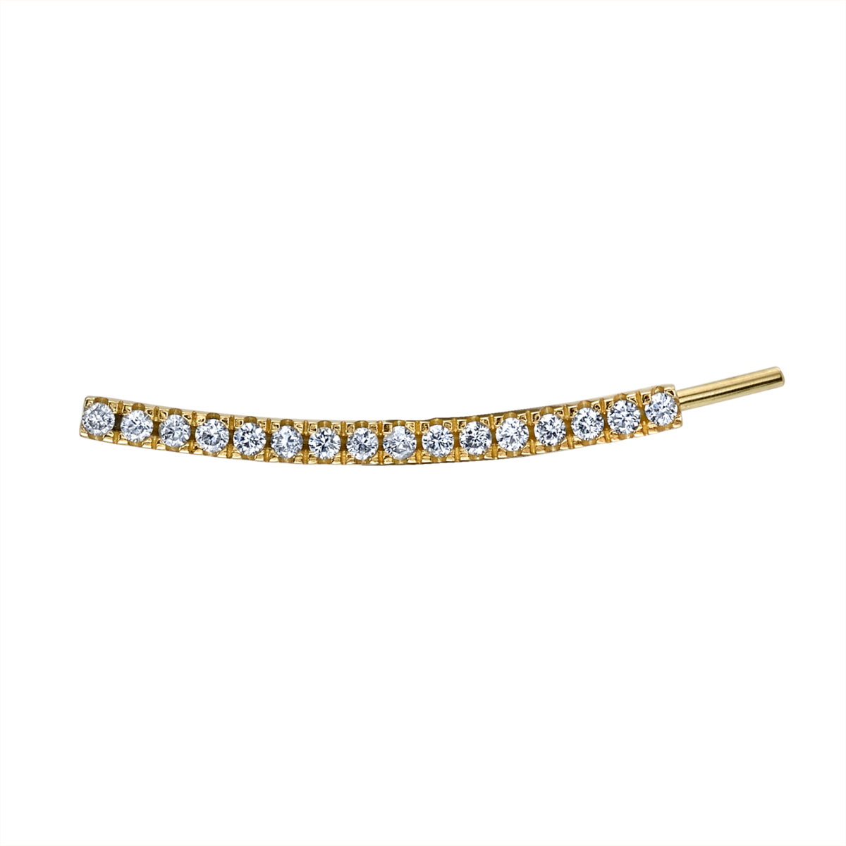 Diamond Climb Earring - Earring (1200x1200), Png Download