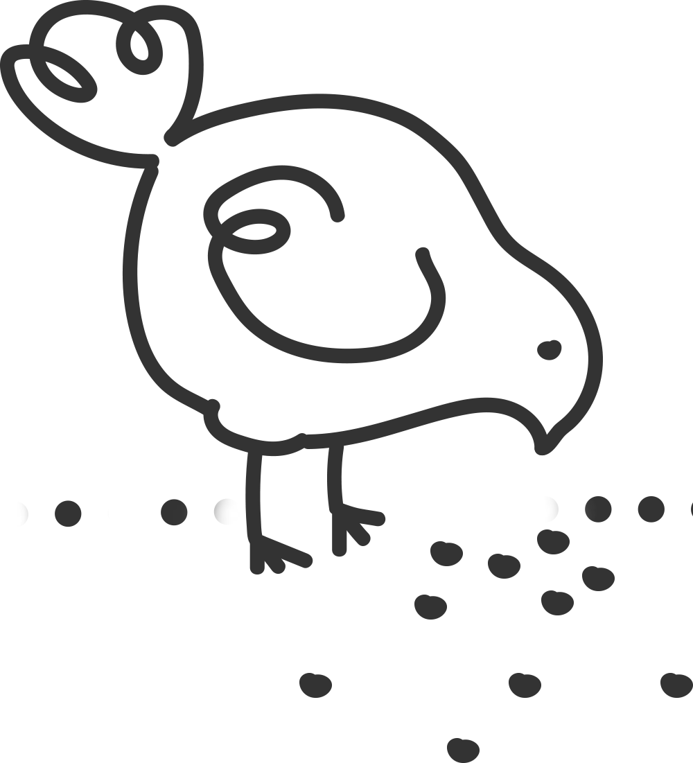 Chicken - Cartoon (1000x1101), Png Download