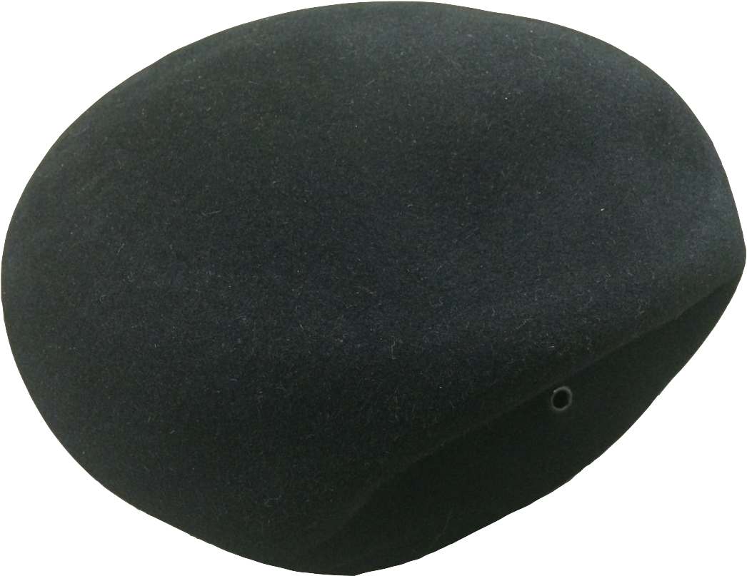 Women's Black Beret Size - Circle (1280x960), Png Download