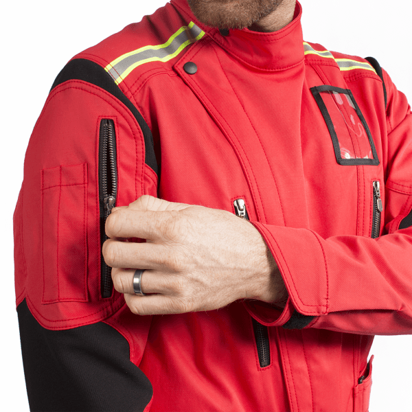 Img Rotormedic Suit Men Rouge Poche - Man (600x600), Png Download