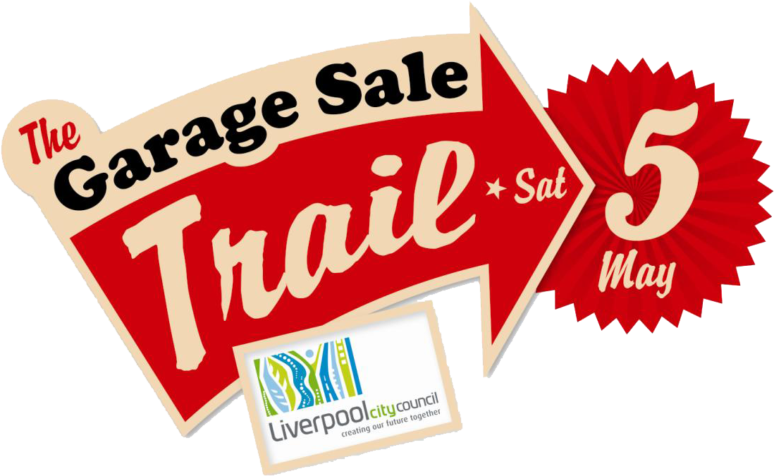 Garage Sale Trail - Garage Sale Trail Logo (1117x696), Png Download