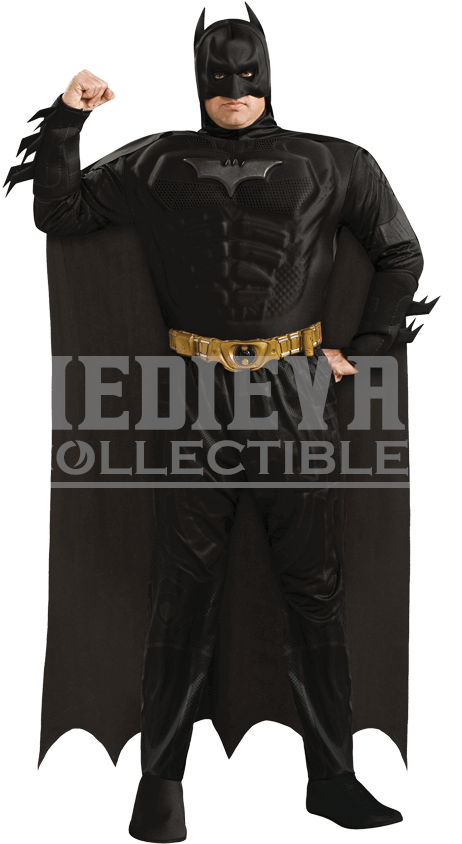 Plus Size Dark Knight Rises Batman Costume - Batman The Dark Knight Rises Costume (850x850), Png Download