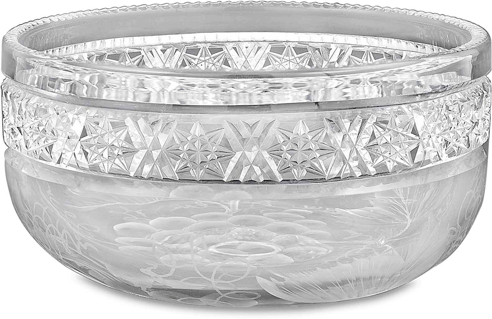 Tuthill Cut Glass Whipped Cream Bowl - Whipped Cream (1750x1750), Png Download