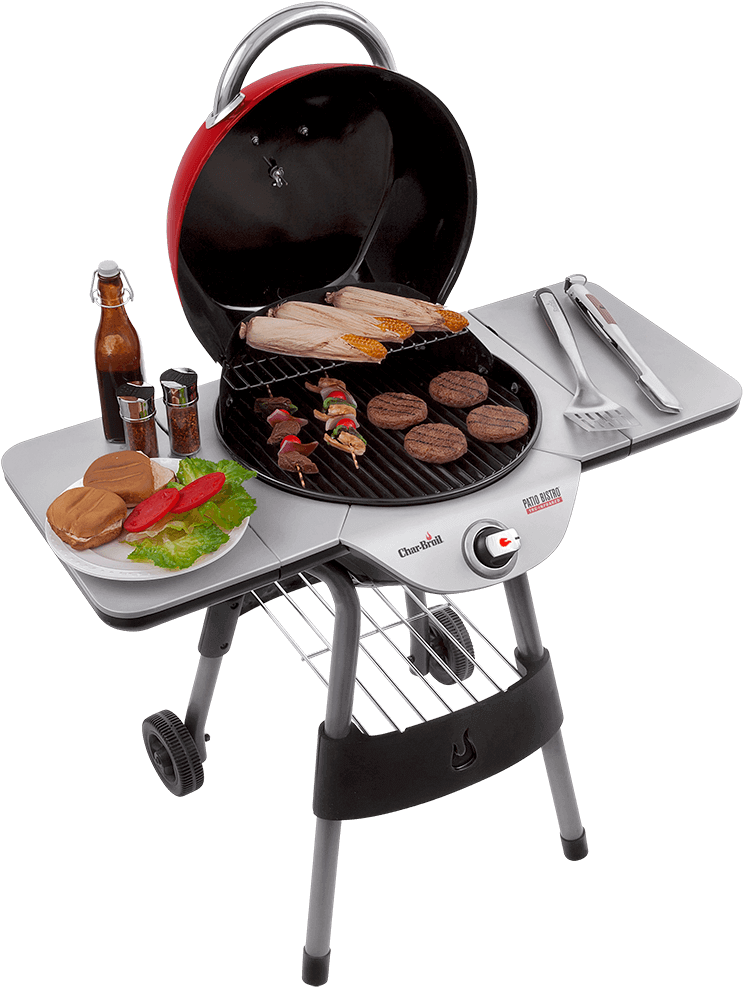 Clip Transparent Stock Patio Bistro Electric Grill - Char-broil Patio Bistro Electric Grill - Graphite (1000x1000), Png Download