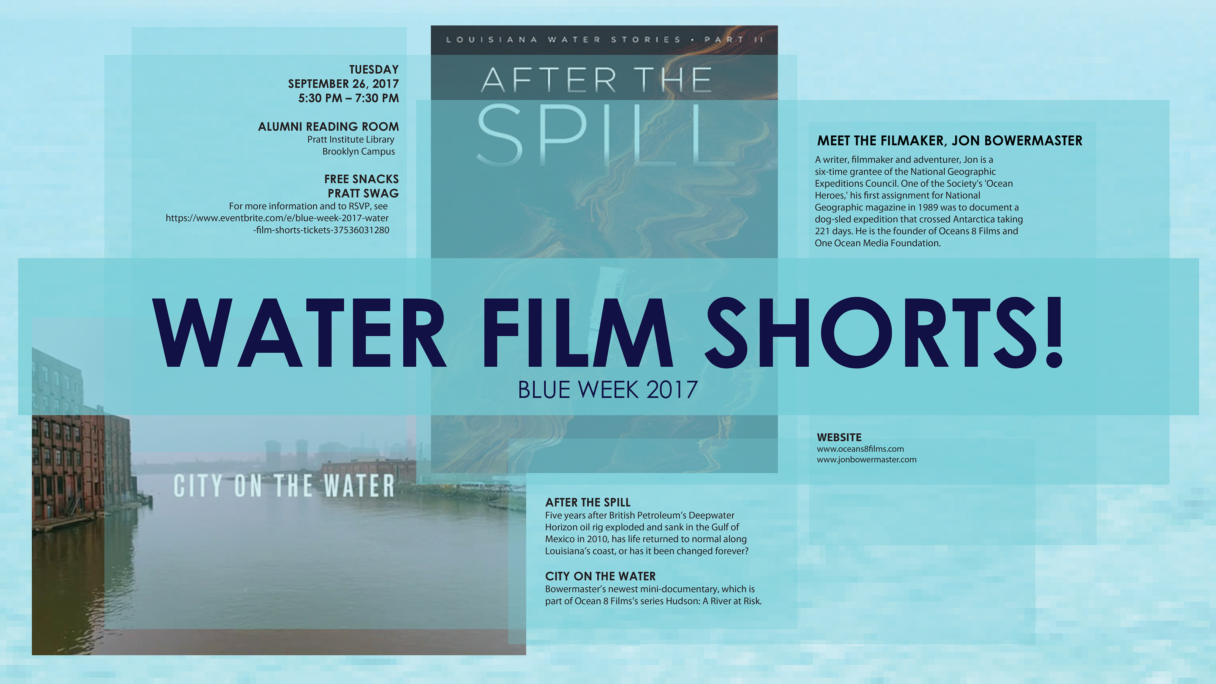 Water Film Shorts 2017 Final Poster - Disaster Solutions (3998x2250), Png Download