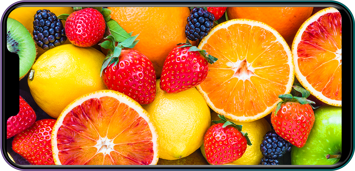 S10's Ai-enhanced Isp Increases Vivid Details Of Photo - Fruit Cover Facebook (1249x630), Png Download