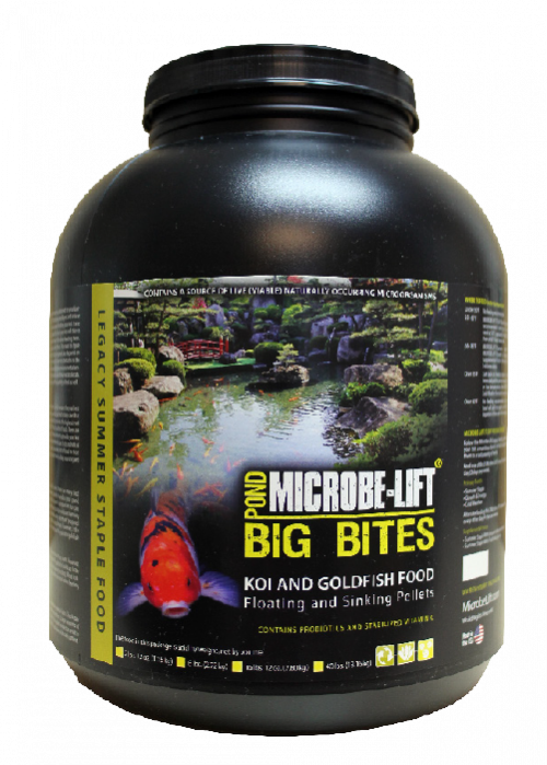 Legacy Big Bites Floating Pellets - Microbe Lift (500x699), Png Download