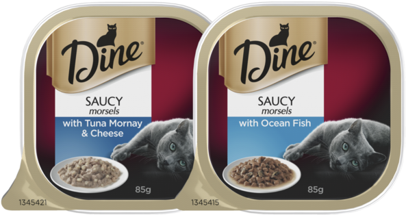 Dine Ocean Fish And Tuna Mornay Topped With Cheese - Dine With Tuna Mornay Topped With Cheese 85g (620x620), Png Download