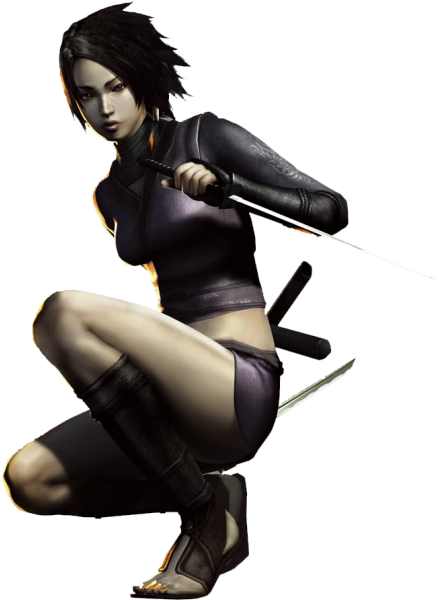 Ayame - Tenchu Shadow Assassins Characters (484x640), Png Download