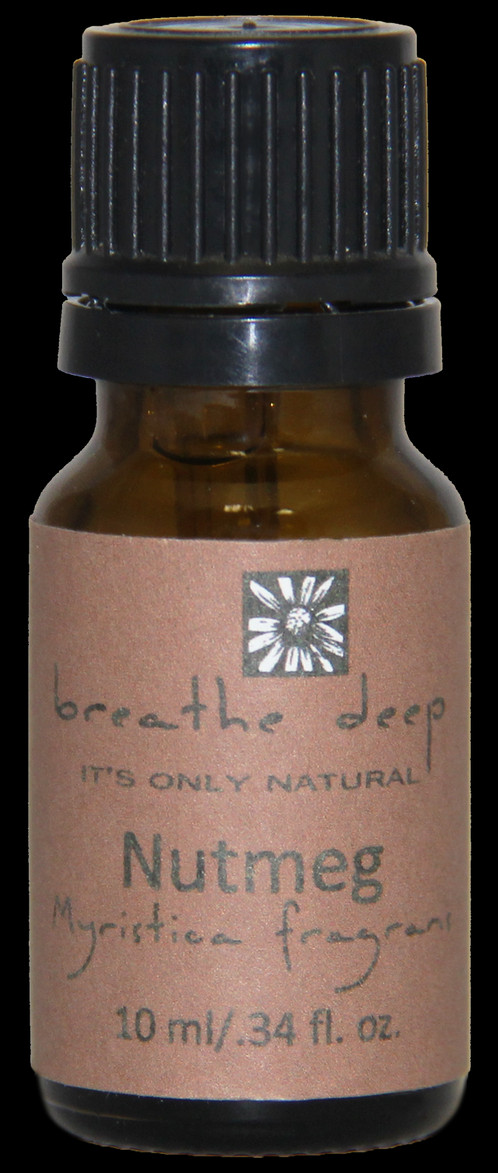 Breathe Deep Nutmeg Essential Oil - Citronella Oil (498x1173), Png Download