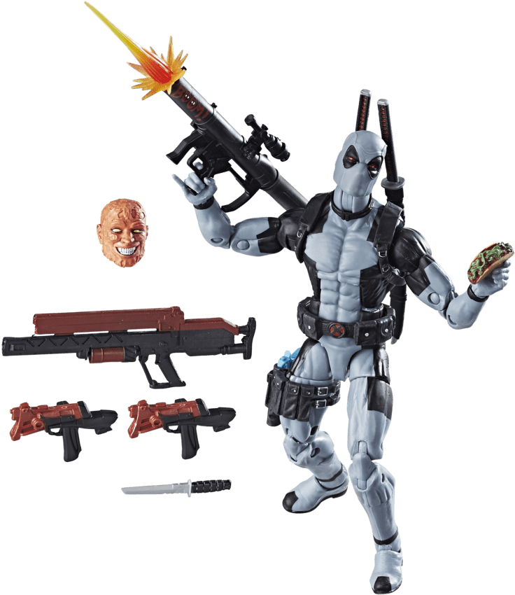 Hasbro Hascon Exclusive Marvel Legends Uncanny X-force - Marvel Legends Deadpool 2017 (900x900), Png Download