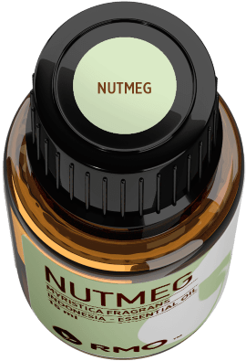 Nutmeg Essential Oil Sticker Top - Rocky Mountain Oils - Lemongrass-15ml (700x900), Png Download