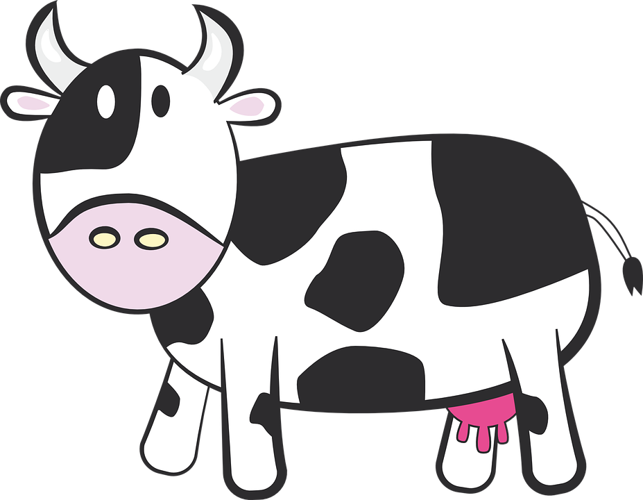 Cow Animal - Happy New Year 2017 Humor (927x720), Png Download