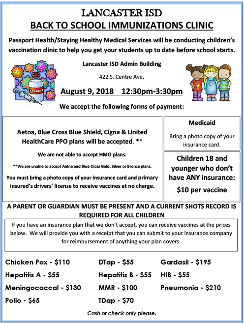 And One Classroom At Pleasant Run Elementary) Will - Vaccine (496x657), Png Download