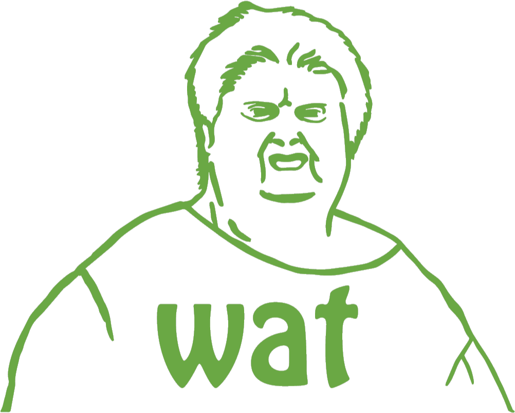Meme Wat Memez Pinterest Memes Dankest Memes And Funny - Wat 13" Laptop Sleeve (1024x1024), Png Download