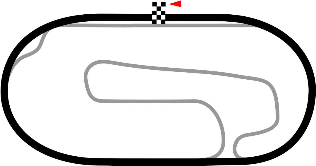 Atlanta Motor Speedway (1200x736), Png Download
