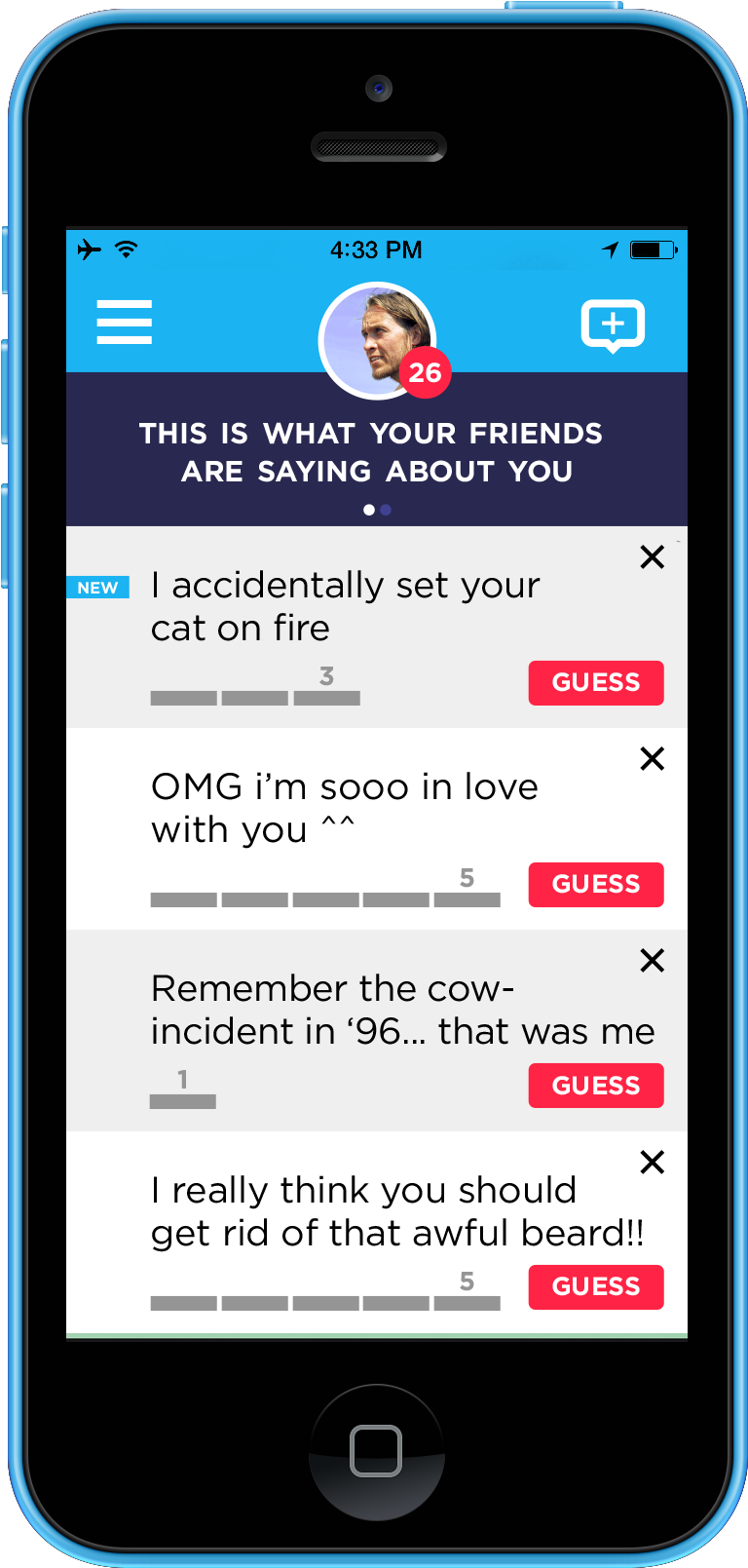 Look At What Your Friends Say About You - Web Design (804x1658), Png Download