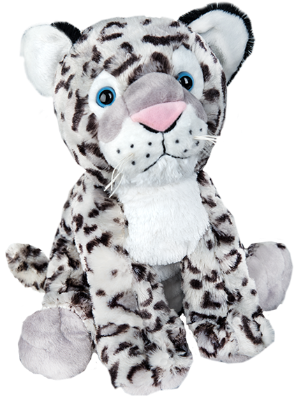 Winter The Leopard - Stuffems Toy Shop Cuddly Soft 16 Inch Stuffed Snow (520x600), Png Download