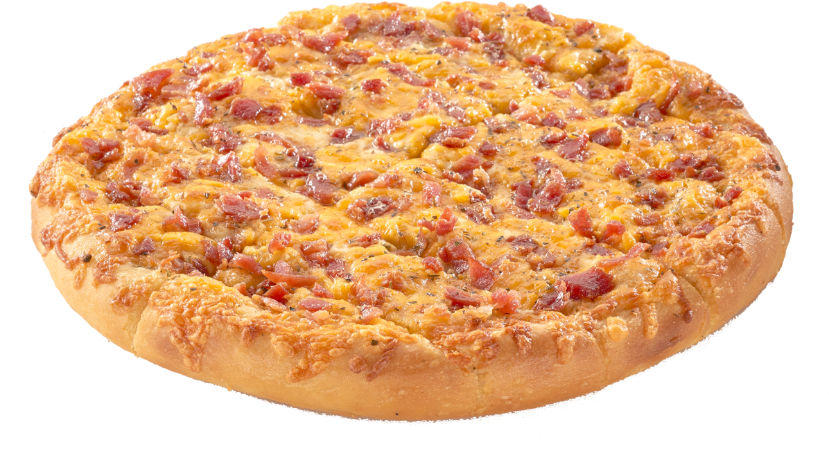 Bacon Cheddar Bread - Bacon (1200x735), Png Download