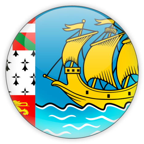Saint Pierre And Miquelon Flag Png (640x480), Png Download