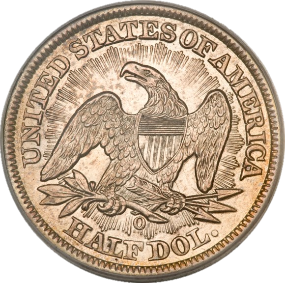 Variety Ii Seated Half Dollar - 1907 Republique D Haiti (580x576), Png Download