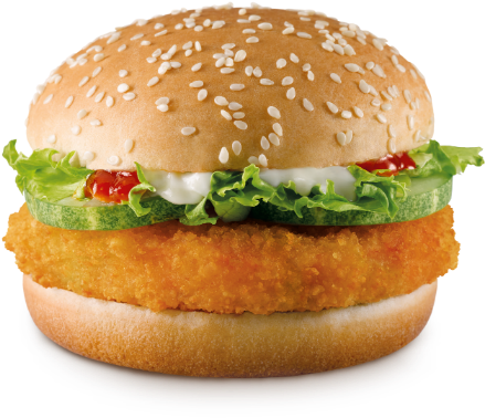 Mcdonald's Veggie Crunch Burger - Mcdonald's Veggie Crunch Burger Singapore (700x524), Png Download