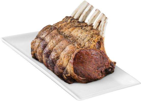 Ayrshire Farm® Standing Beef Rib Roast - Standing Rib Roast (700x467), Png Download
