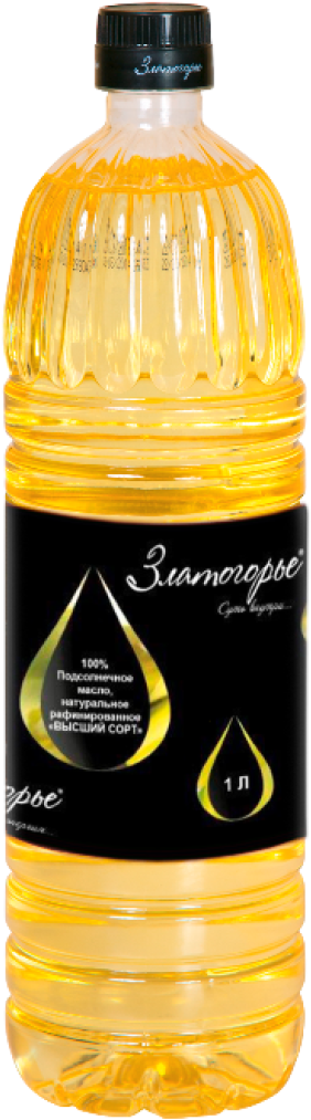 Sunflower Oil Png, Download Png Image With Transparent - Златогорье Масло (400x1045), Png Download