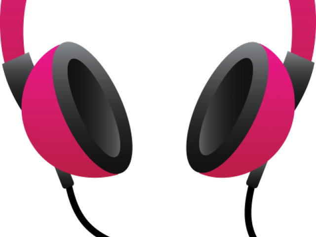 Headphones Clipart Music Headphone - Headphones Clipart Png (640x480), Png Download