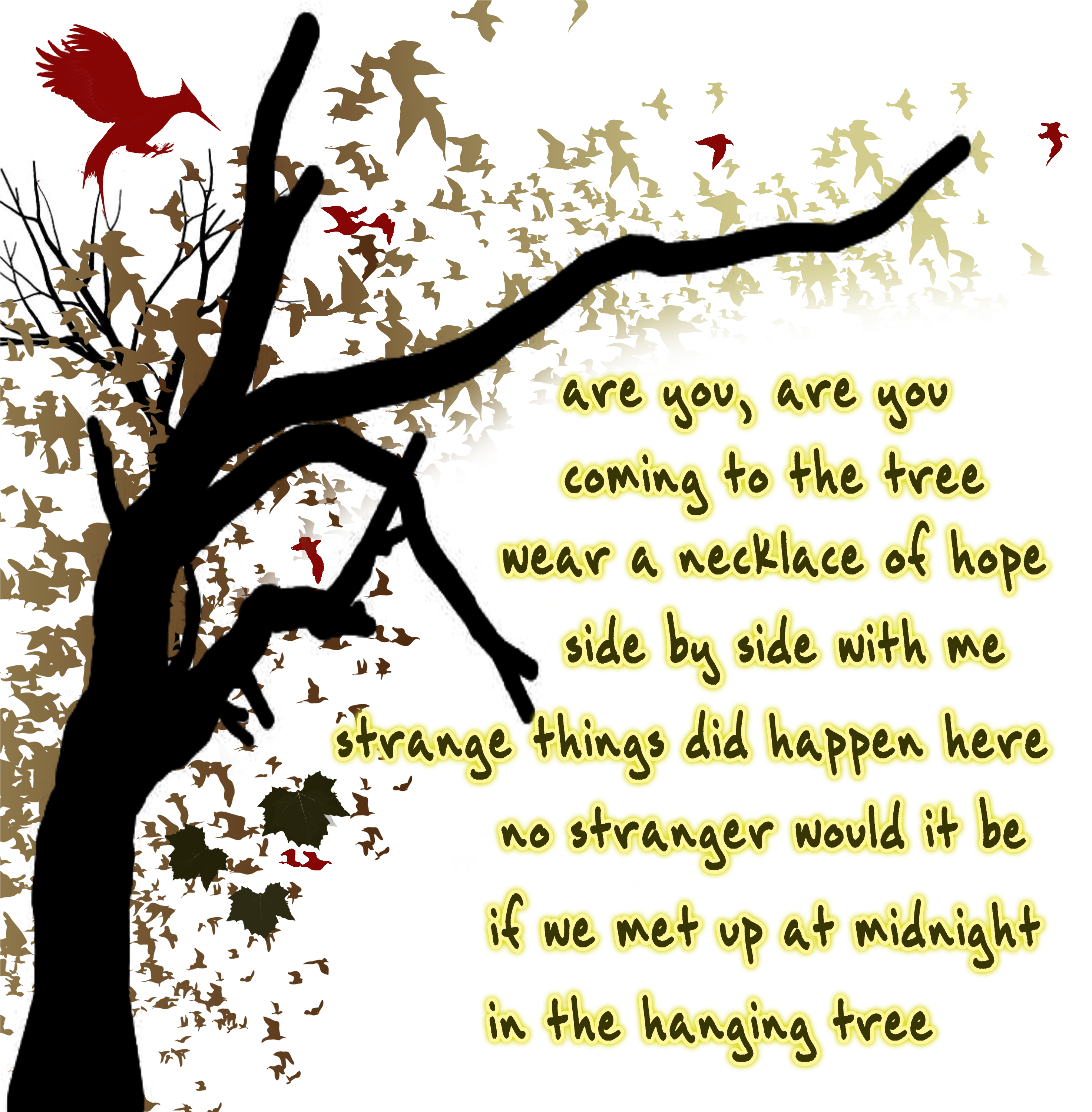 The Hanging Tree Song By Katniss (3000x3000), Png Download