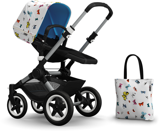 Download Капюшон Сумка Bugaboo Buffalo Andy Warhol Fabric Butterflies ...