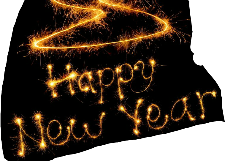 Sticker - Happy New Year 2017 Turkish (879x541), Png Download