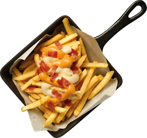 On 7 December, Mcdonald's Singapore Launched Its 'cheesy - French Fries (600x562), Png Download