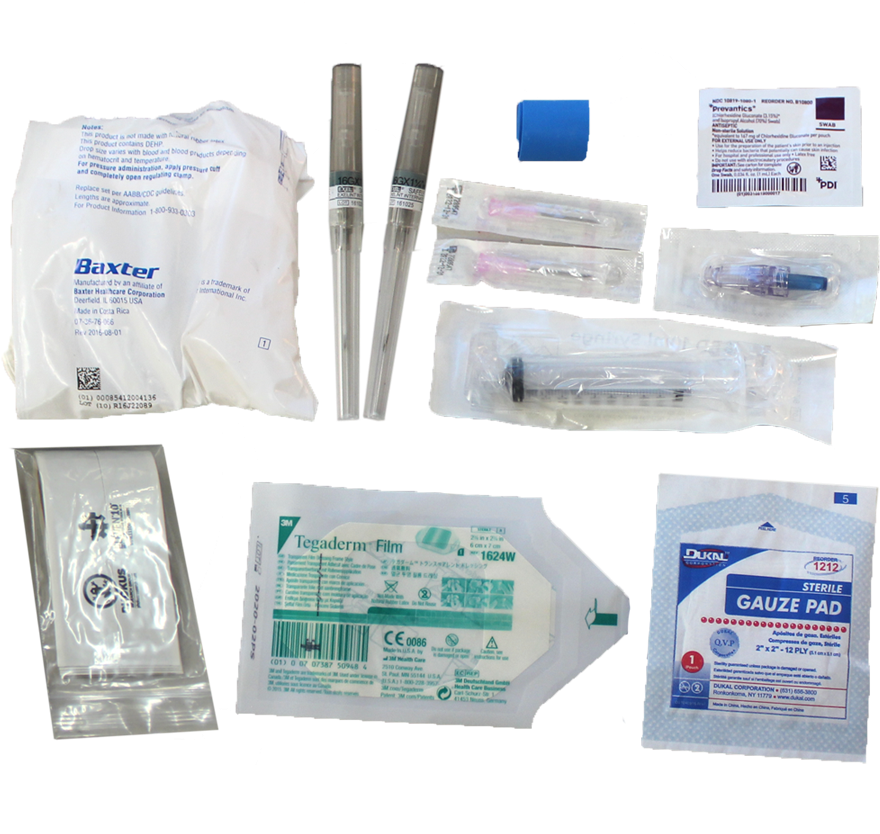 Vampire Recipient Kit - Dukal Duk 1414-25 4 X 4 Per Box, 24 Per Case (900x900), Png Download