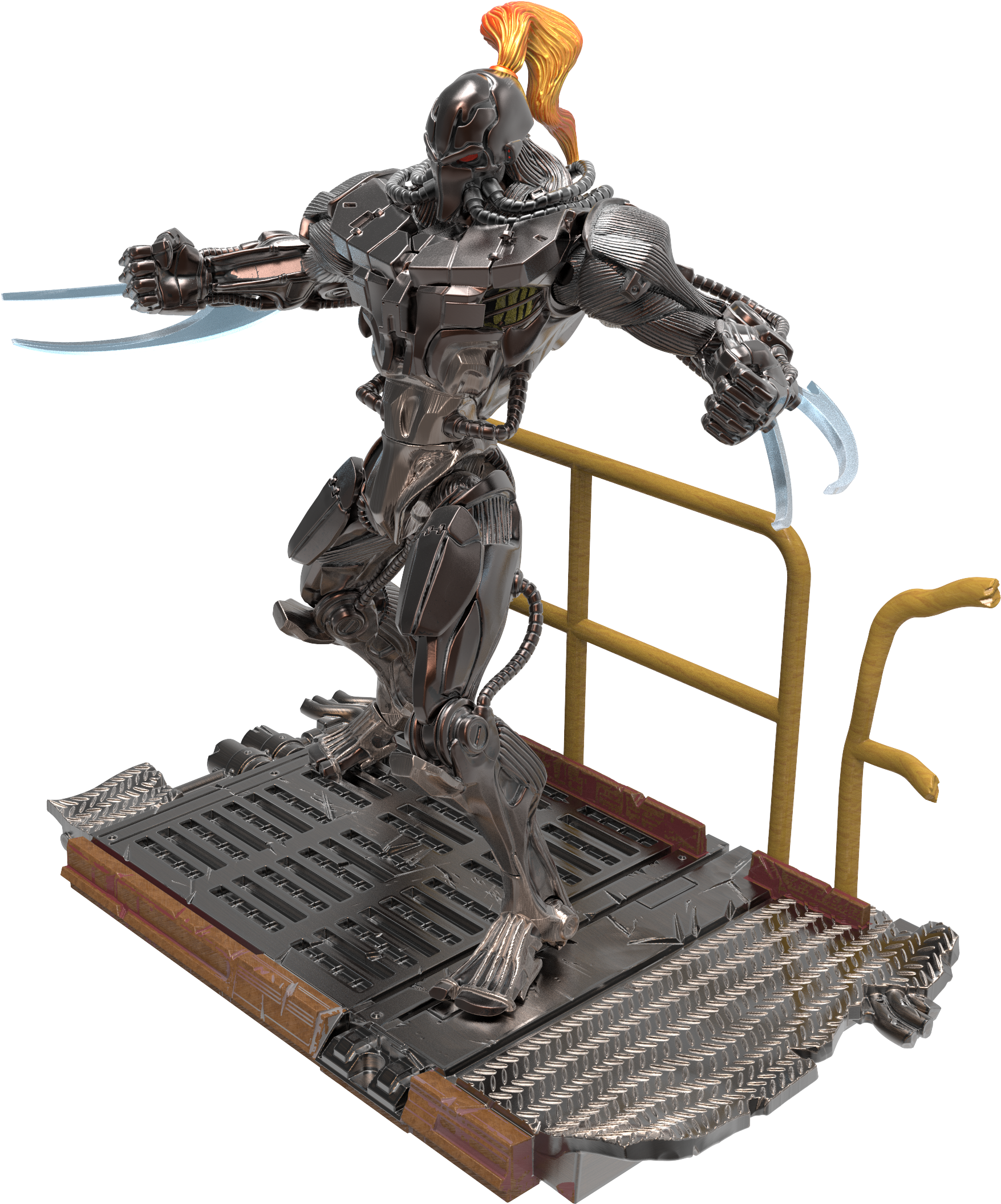 These Figures Will Be Launching Very, Very Soon, So - Fulgore (3300x2154), Png Download